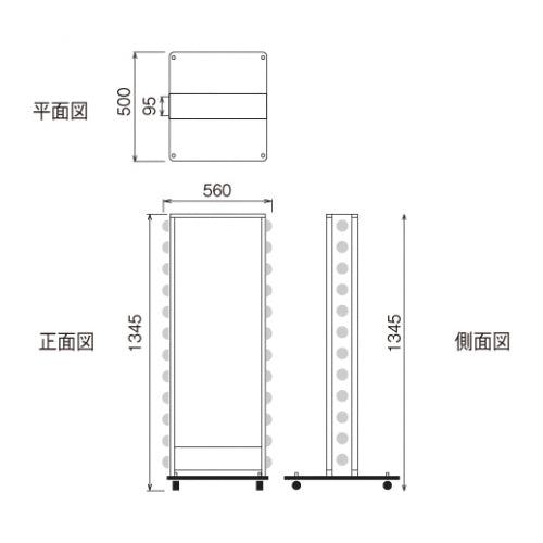 LED看板 電飾スタンド看板 内照式 点滅LED 3色展開 店舗用 屋外看板 シルバー ブラック ゴールド TL-U480