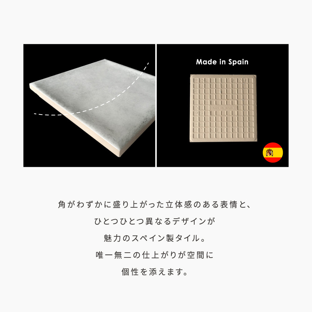 表札 戸建て タイル 約W150mm×H150mm×t9mm マンション オリジナル 筆記体 番地 sh-t0012