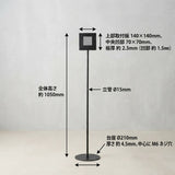 スチール製 案内ポール スタンドサイン 正方形型 H1050mm 店舗用 案内看板 誘導サイン PSS-S14