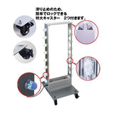 LED看板 電飾スタンド看板 内照式 店舗用 屋外看板 3色展開 シルバー ブラック ゴールド TL-U380