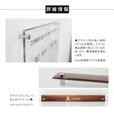 宅地建物取引業者票 ロゴ入れ対応 W480×H470mm 法定看板 完全データ入稿OK 事務所用 gs-pl-tr-logoT