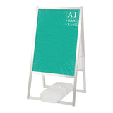 A型スタンド看板 A1 両面表示 屋外対応 防風 店舗用 風対策スタンド看板 シルバー JYA1-D-P-2SET