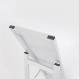 カードケーススタンド看板 ハイタイプ A4横4 片面 シルバー kdks-a4y4kh