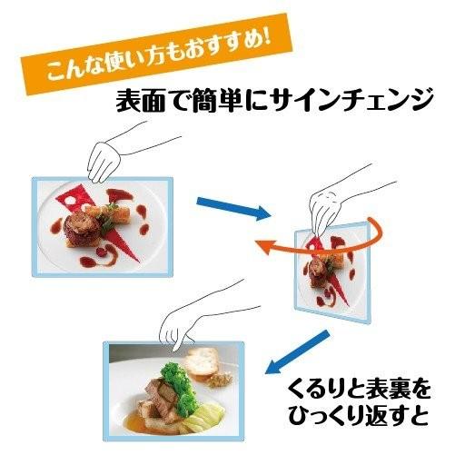 カードケーススタンド看板 ハイタイプ A4横8 片面 シルバー kdks-a4y8kh