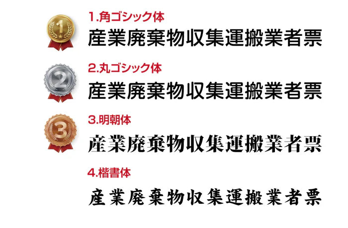 産業廃棄物収集運搬業者票 高級額付き 法定看板 事務所用 標識板 kin08