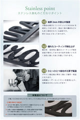 表札 ステンレス 切り文字 100mm バラ文字 DIY 番地対応 ksk-eng-100-bk