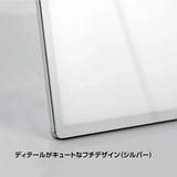 LEDポスターパネル 屋内用 A1 薄型 スライド式 シルバー/ブラック W605×H851mm ポスターフレーム LEDパネル led-pu-a1