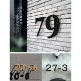 50mm〜150mm 表札 ステンレス 英数字 店舗看板 DIY 戸建て オーダーメイド 切り文字 ゴールド 門柱 玄関 かっこいい おしゃれ かわいい 小さいサイズ DIY ルームナンバー 番地 筆記体 手書き風 住所だけ sh-s0009