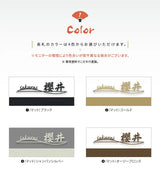 表札 ステンレス 戸建て 玄関 漢字+ローマ字 おしゃれ オシャレ アイアン 戸建 一軒家 新築祝い sh-s0012
