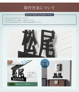 表札 ステンレス 切り文字 玄関用 店舗看板DIY 戸建 切り文字 おしゃれ マンション表札 貼るだけ 戸建て DIY ルームナンバー 番地 筆記体 手書き風 sh-s0028