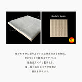 表札 戸建て タイル 約W150mm×H150mm×t9mm マンション オリジナル 筆記体 番地 sh-t0012