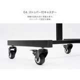 メニュースタンド A3横 片面 店舗用 スタンド看板 飲食店 案内看板 W500×H1180mm TKS-KMD01